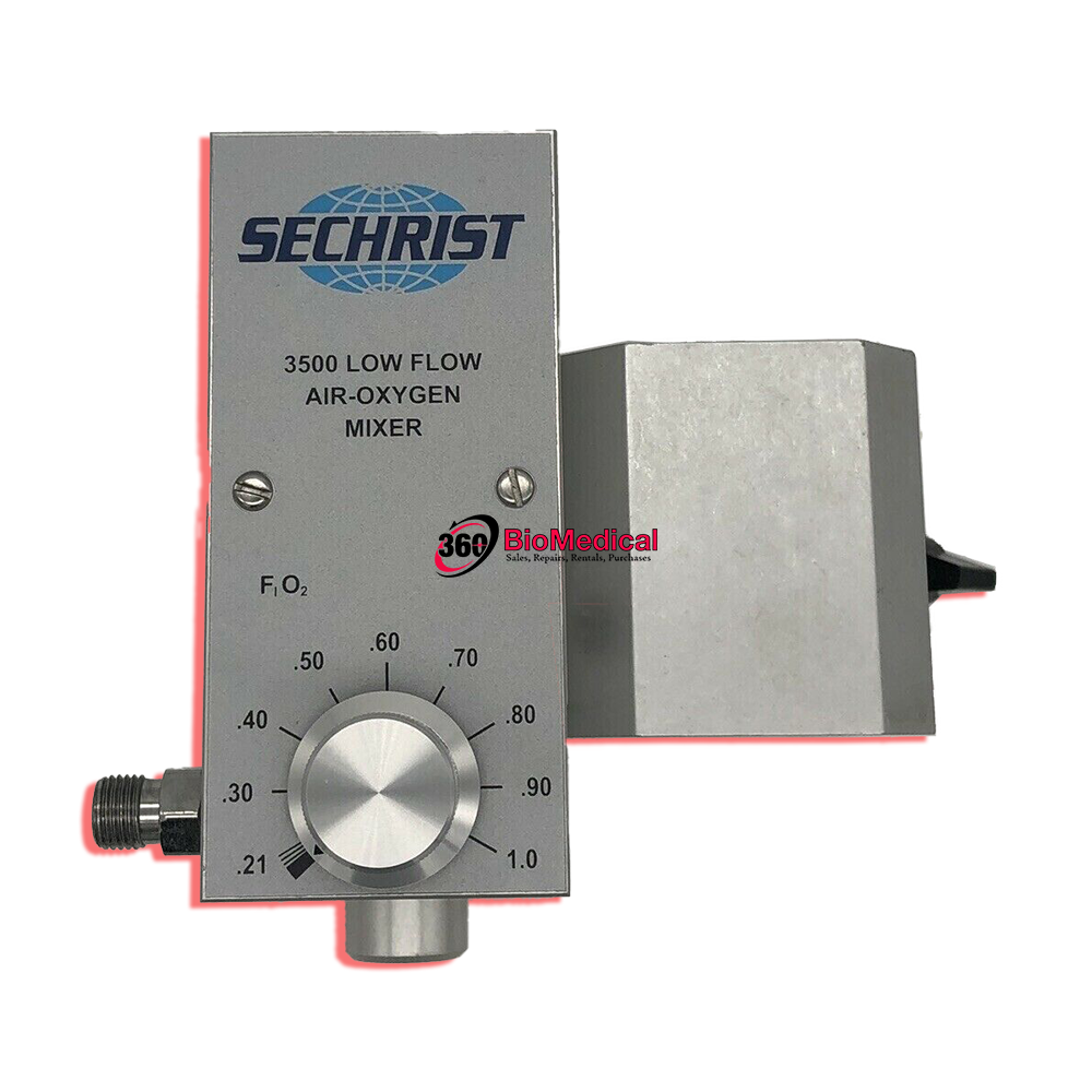 Sechrist 3500 Low Flow Oxygen Blender 360biomedical