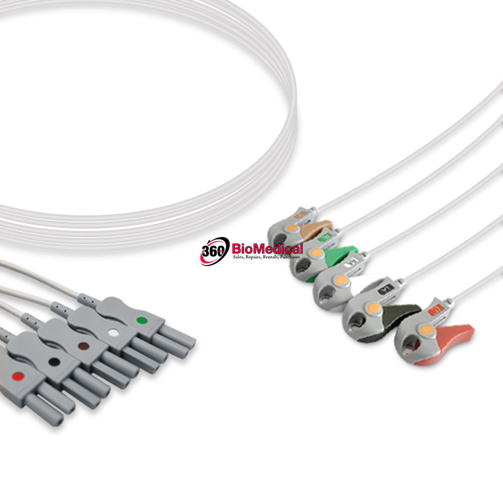 Spacelabs ECG Leadwire 700-0006-10 EL-SLS5-90G-A