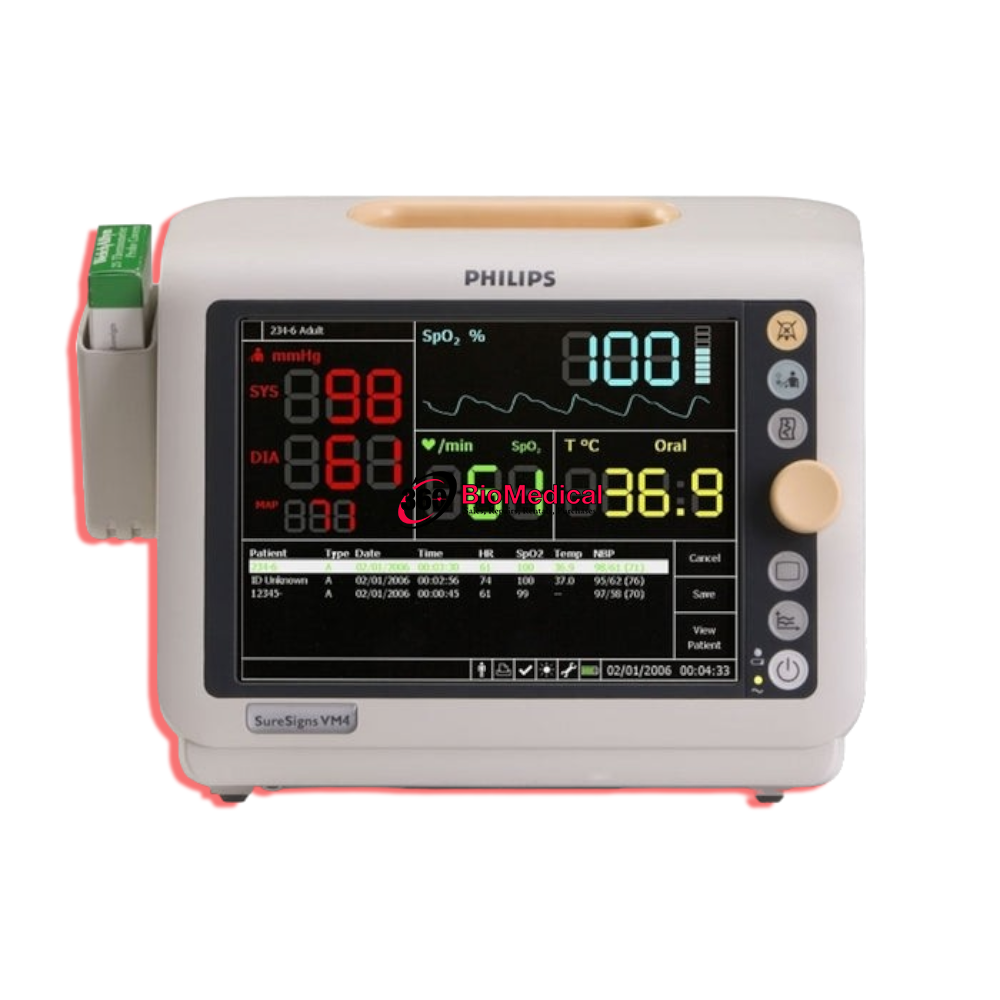 Phillips SureSigns VM4 Patient Monitor