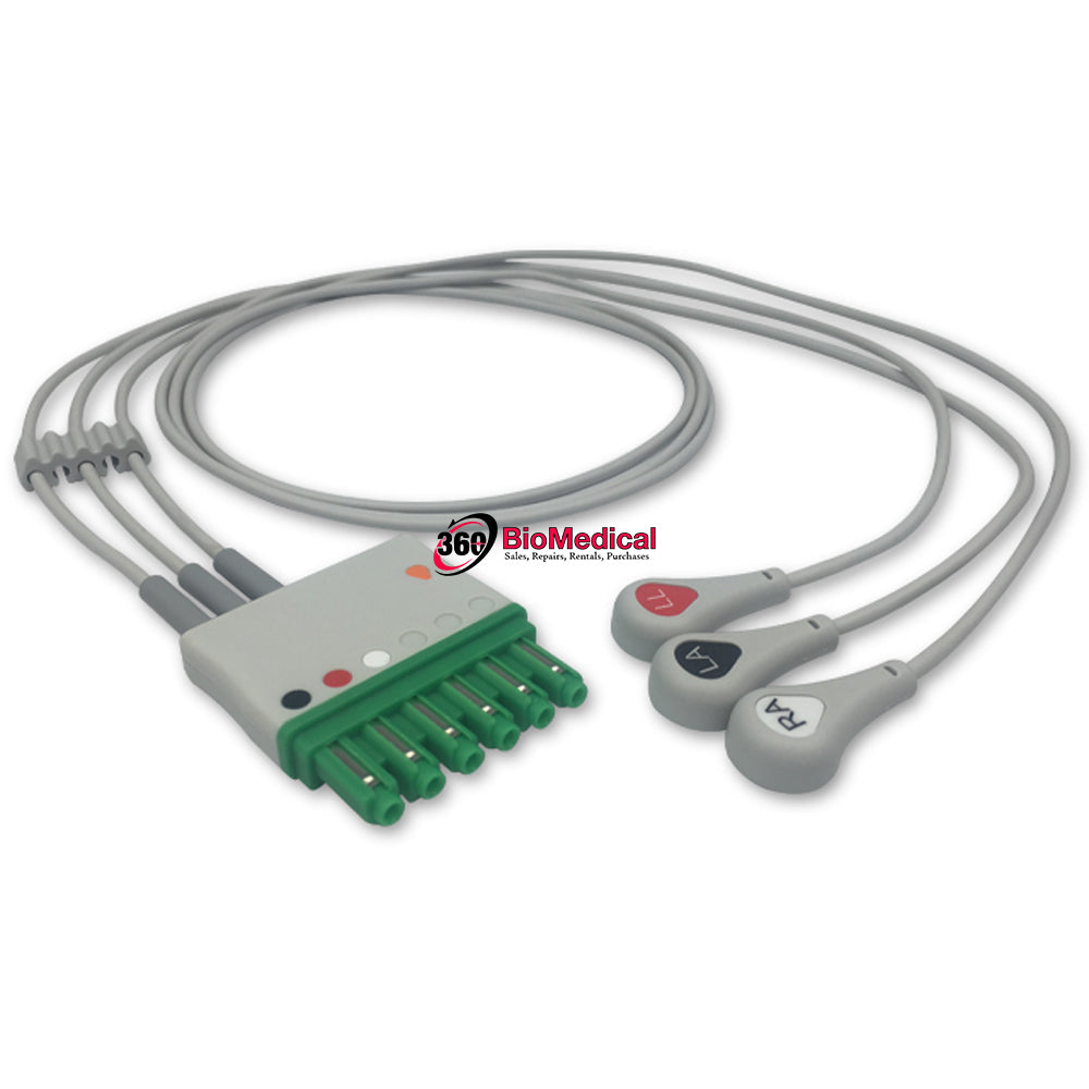 Draeger ECG Leadwire MS14556 EL-DG3-90S-A