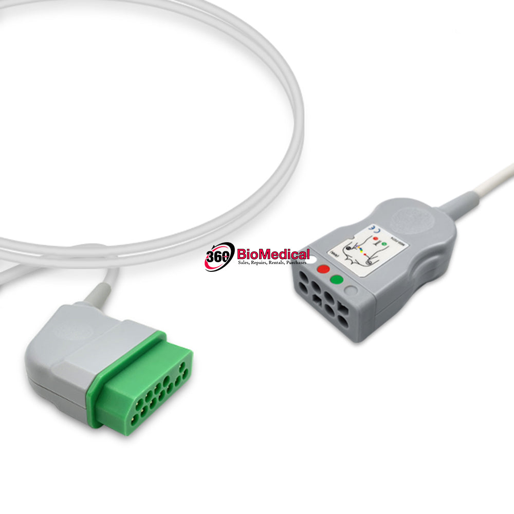 Jc Control Cable Nihon Kohden ECG Trunk Cable JC-906PA ET-6013-NKB-A – 360biomedical