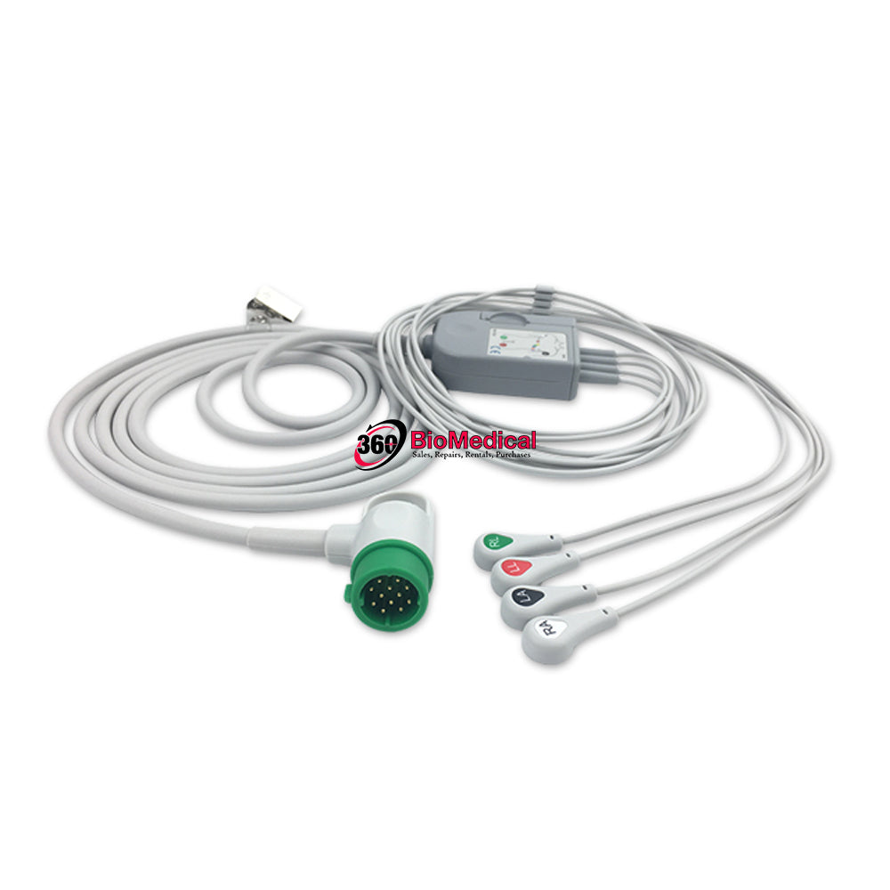 Physio-Control One-Piece ECG Cable 11111-000020 EC-4039RS-A