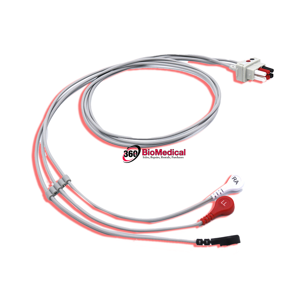 Datex Ohmeda ECG Leadwire 3 Leads-Compatible