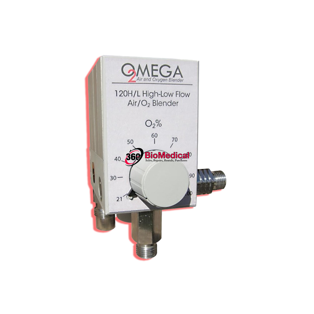 Omega High Flow Air Oxygen Blender