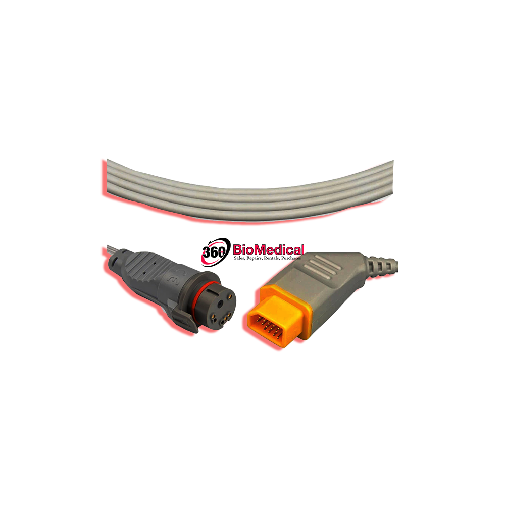 Nihon Kohden IBP Adapter Cable - JP-900P-Compatible