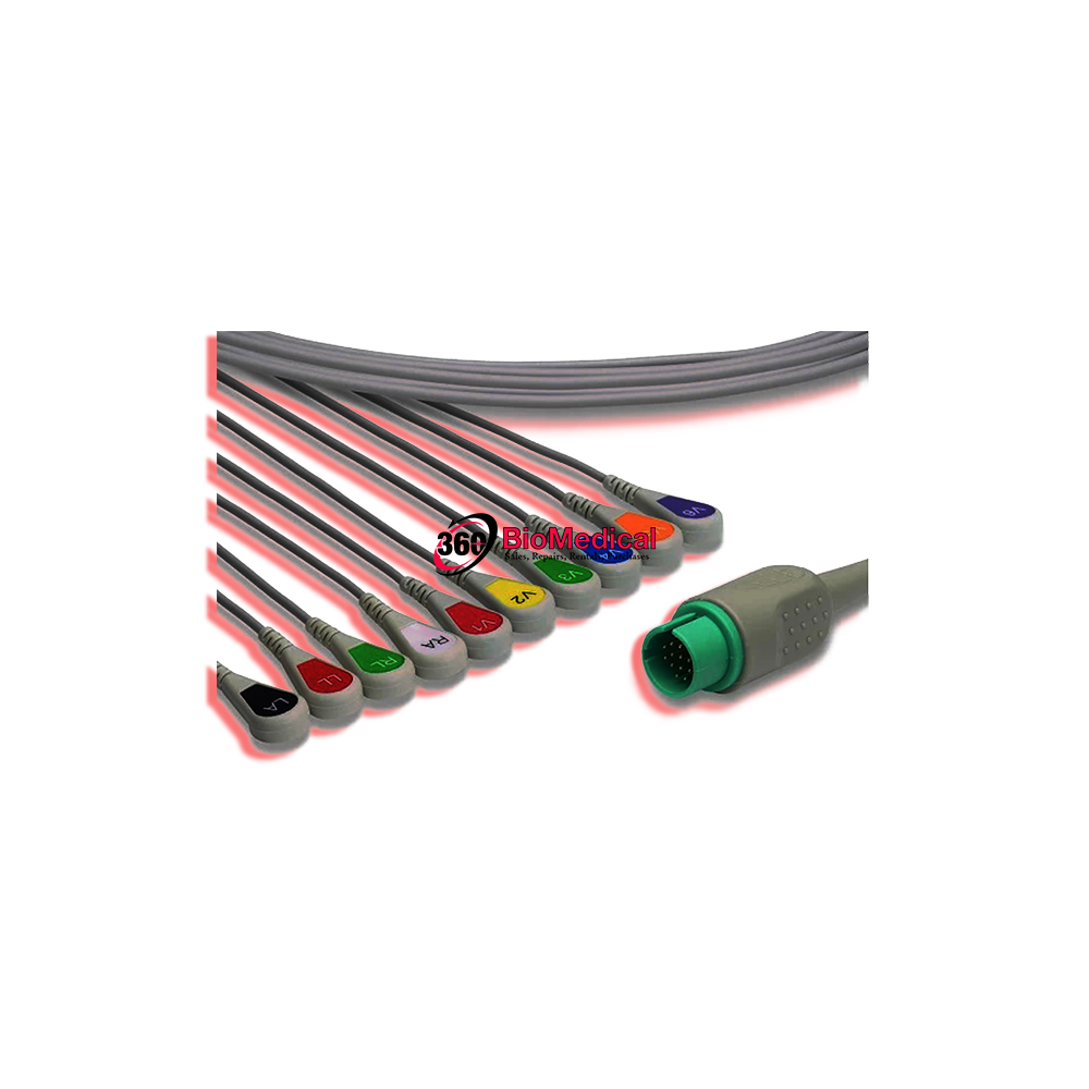 Spacelabs EKG Direct-Connect Cable 90367-Compatible