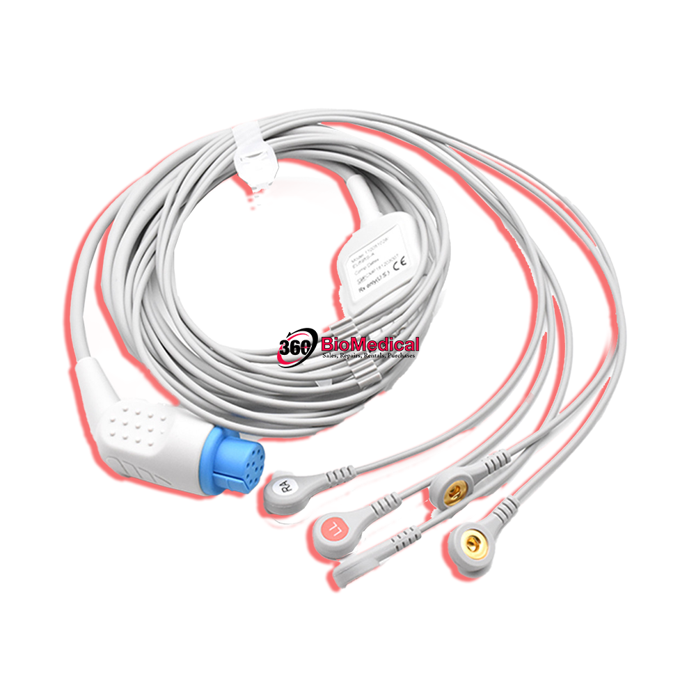 Datex Ohmeda ECG 10 Pin 5 Leads-Compatible