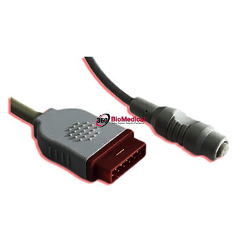 Câble Adaptateur IBP GE Healthcare 2021196-001 - 11 Broches, Neuf, Pour Soins Intensifs
