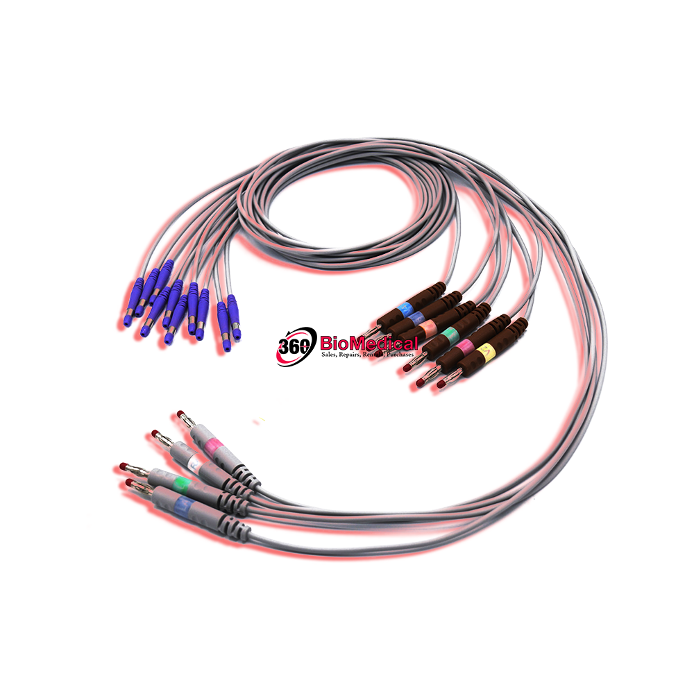 Welch Allyn EKG Compatible Leadwire 10 Leads-Compatible