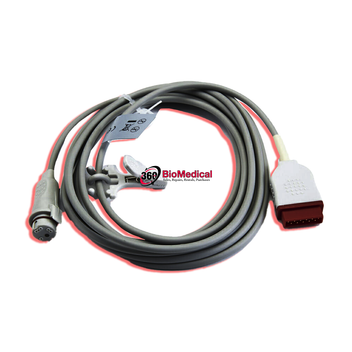 Câble Adaptateur IBP GE Healthcare 2021196-001 - 11 Broches - Neuf Pour Soins Intensifs